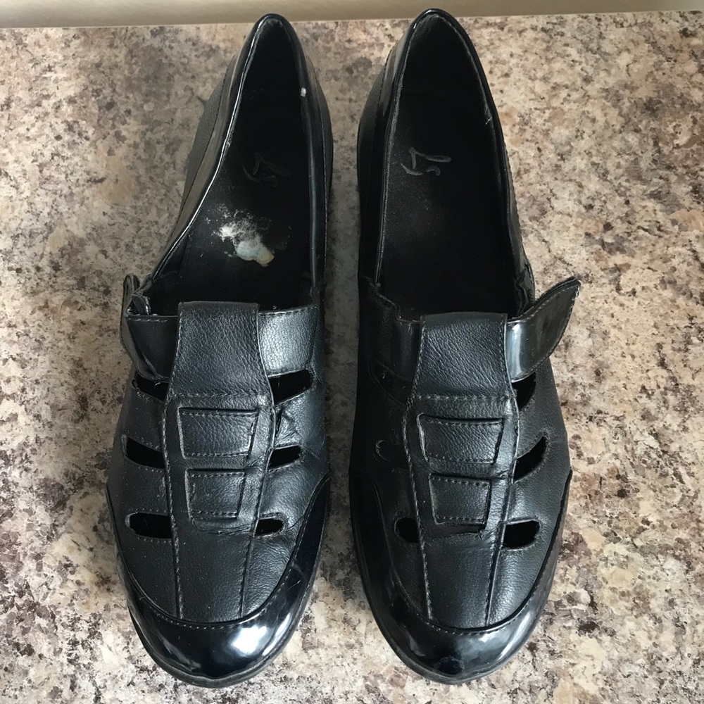 Black Leather Shoes